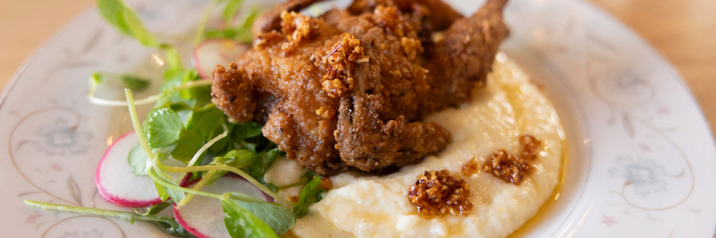 Spice Witch chili crisp on the menu at Mother Bread Asheville