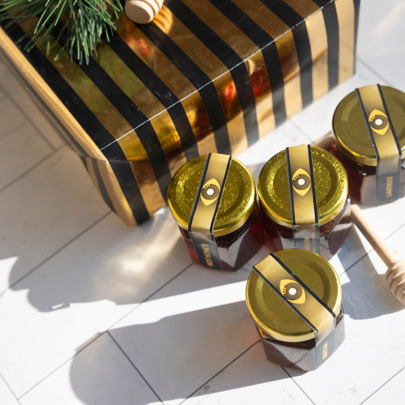 Spice Witch holiday honey boxes — limited edition seasonal gift sets