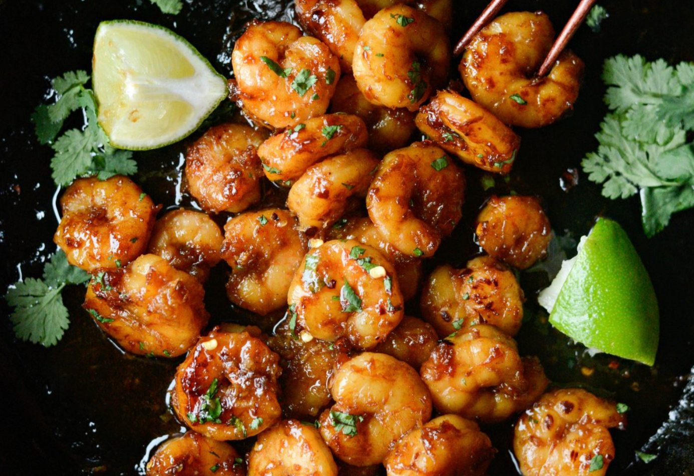 Hot Honey Shrimp: 10 Minutes, One Pan