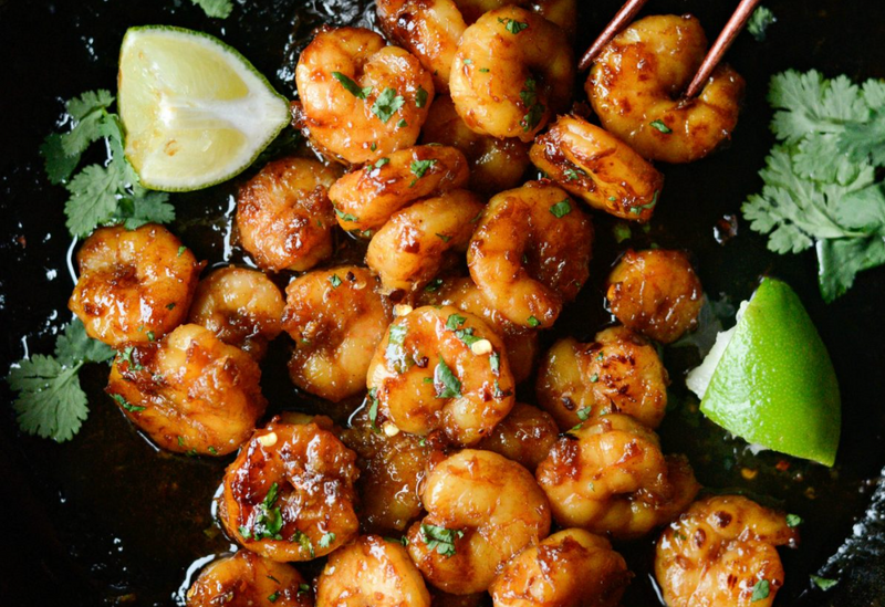 Hot Honey Shrimp: 10 Minutes, One Pan