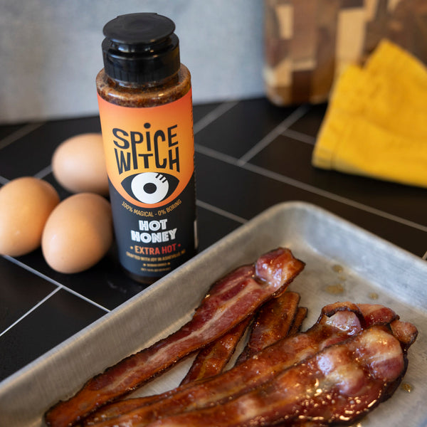 Candied Extra Hot Honey Bacon