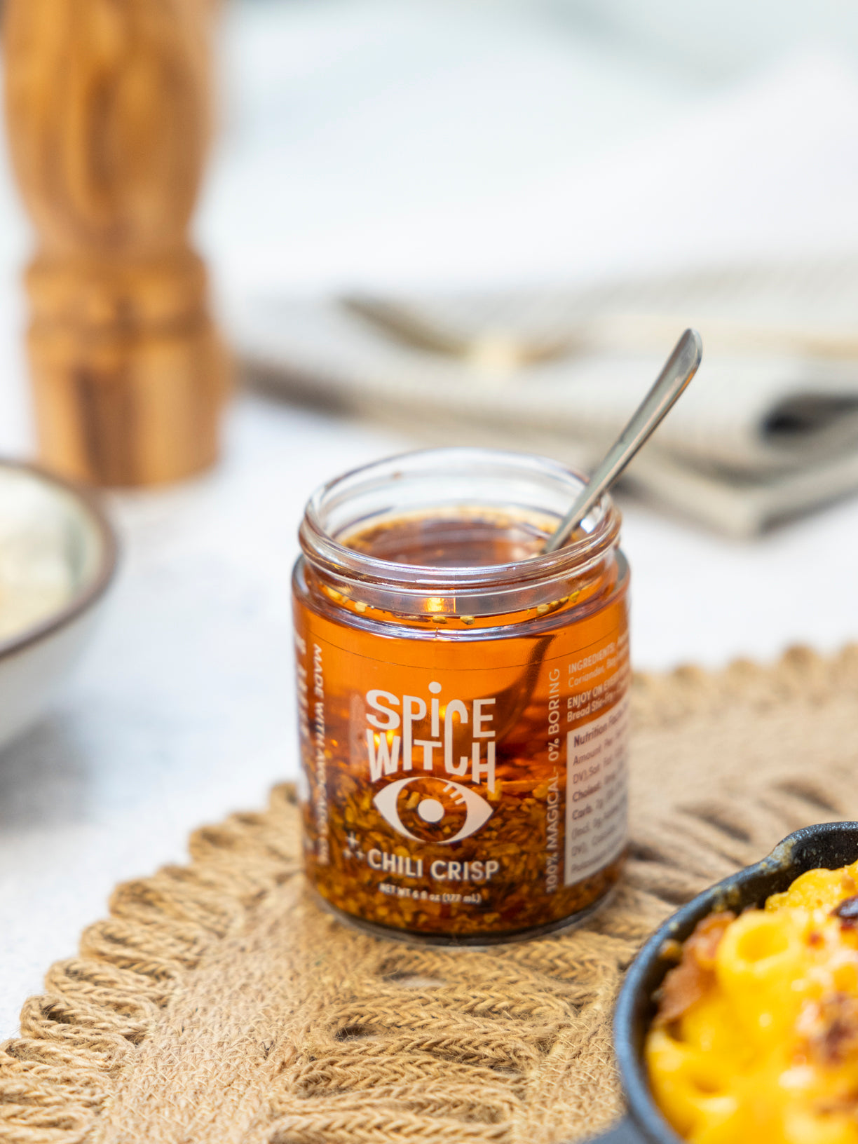 
                  
                    Chili Oil + Chili Crisp- Spicy Cooking oil and Spicy Condiment
                  
                