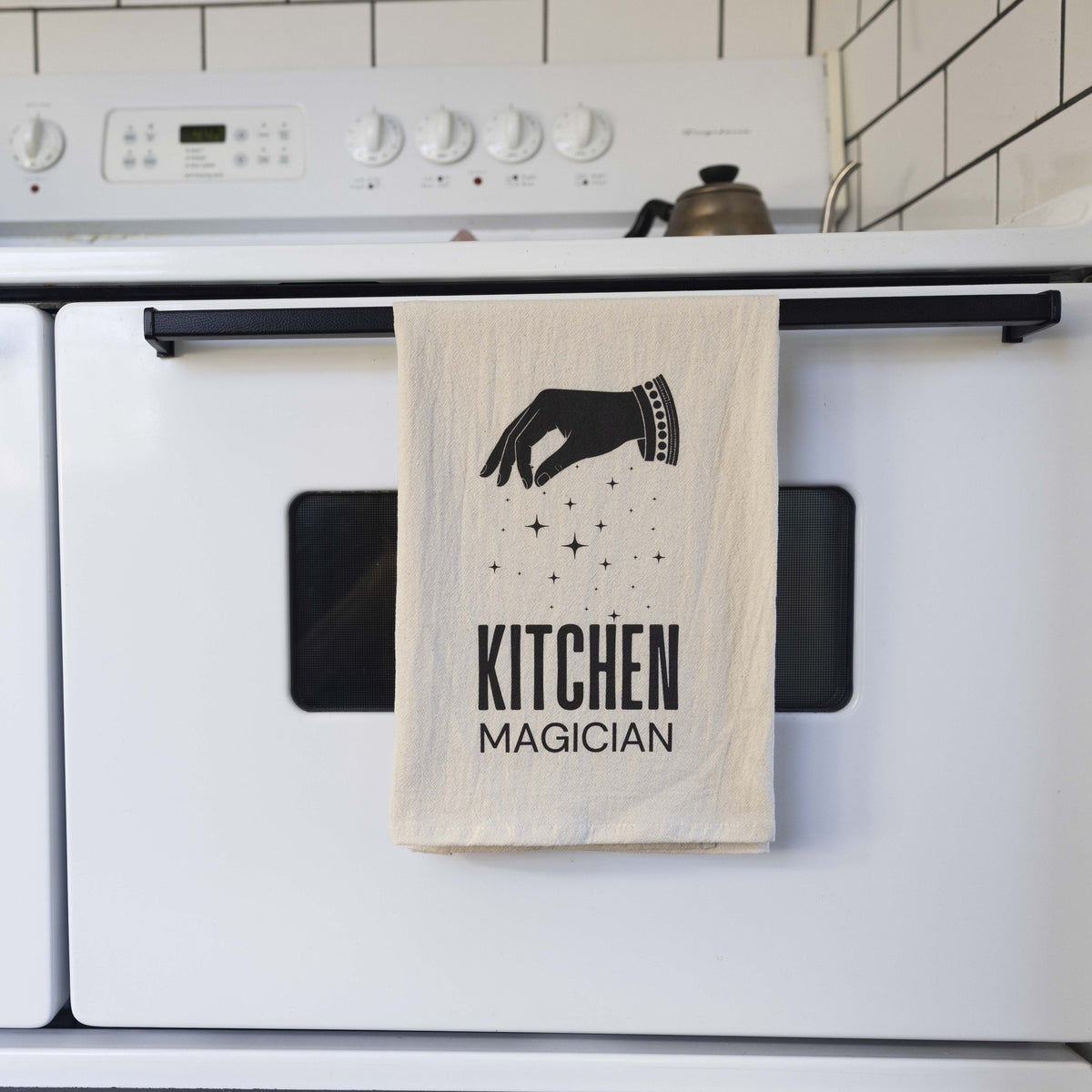 Chili Oil + Kitchen Magician Tea Towel Gift Set