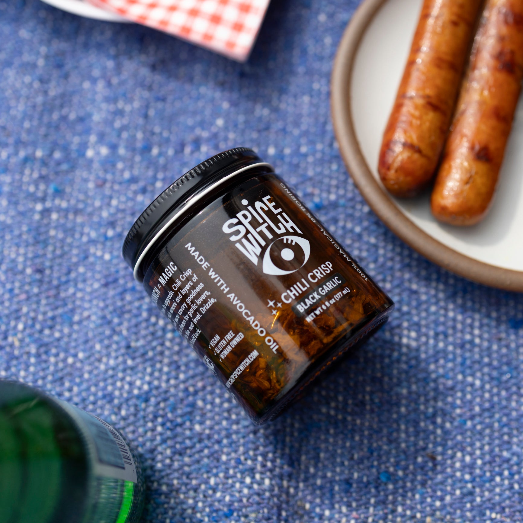 Black Garlic Chili Crisp | Avocado Oil & Umami Crunch – Spice Witch