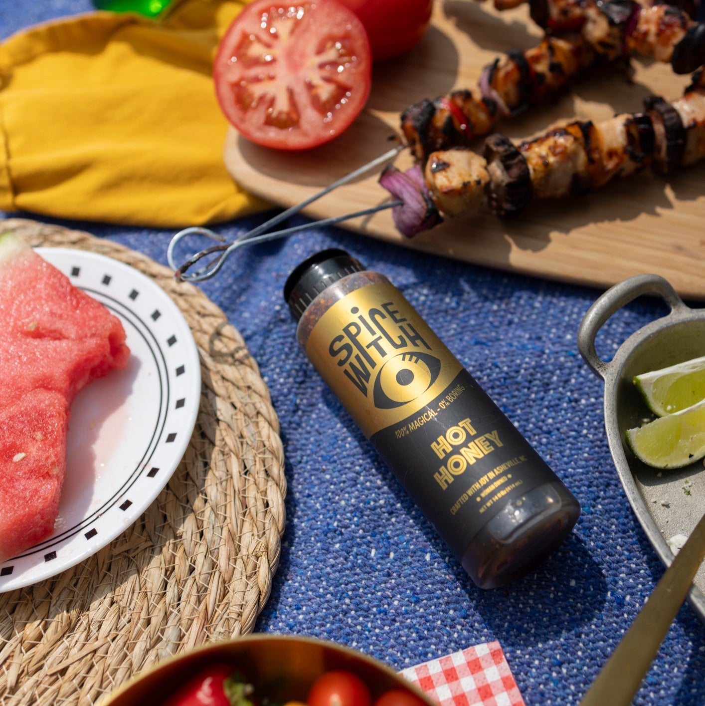 Spicy Honey Squeeze Bottle | Bold Sweet Heat – Spice Witch