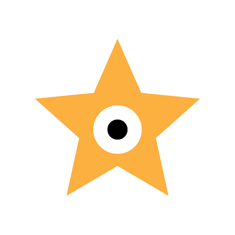 Five-star reviews icon